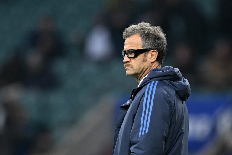 fabien galthié discusses his coaching approach for france following the defeat against scotland, sharing insights on strategies and team development.