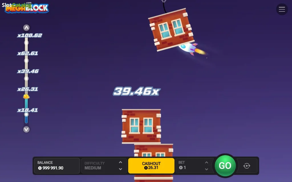 Megablock casino game
