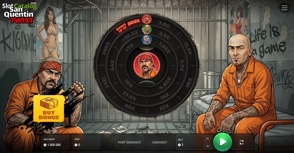 Twist San Quentin Inout Games