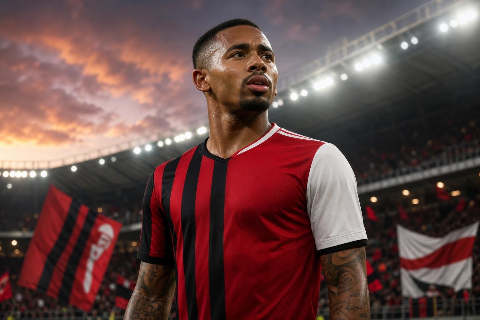 ac milan expresses strong interest in signing arsenal forward gabriel jesus, aiming to strengthen their attack for the upcoming season.