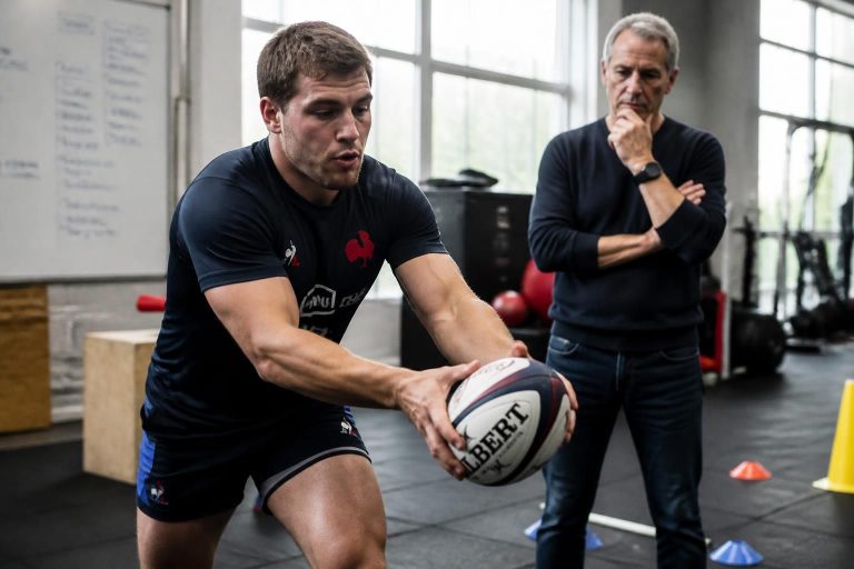 discover the untold story of rugby star antoine dupont's intense preparation for the olympics, revealed by claude onesta in an exclusive behind-the-scenes journey.