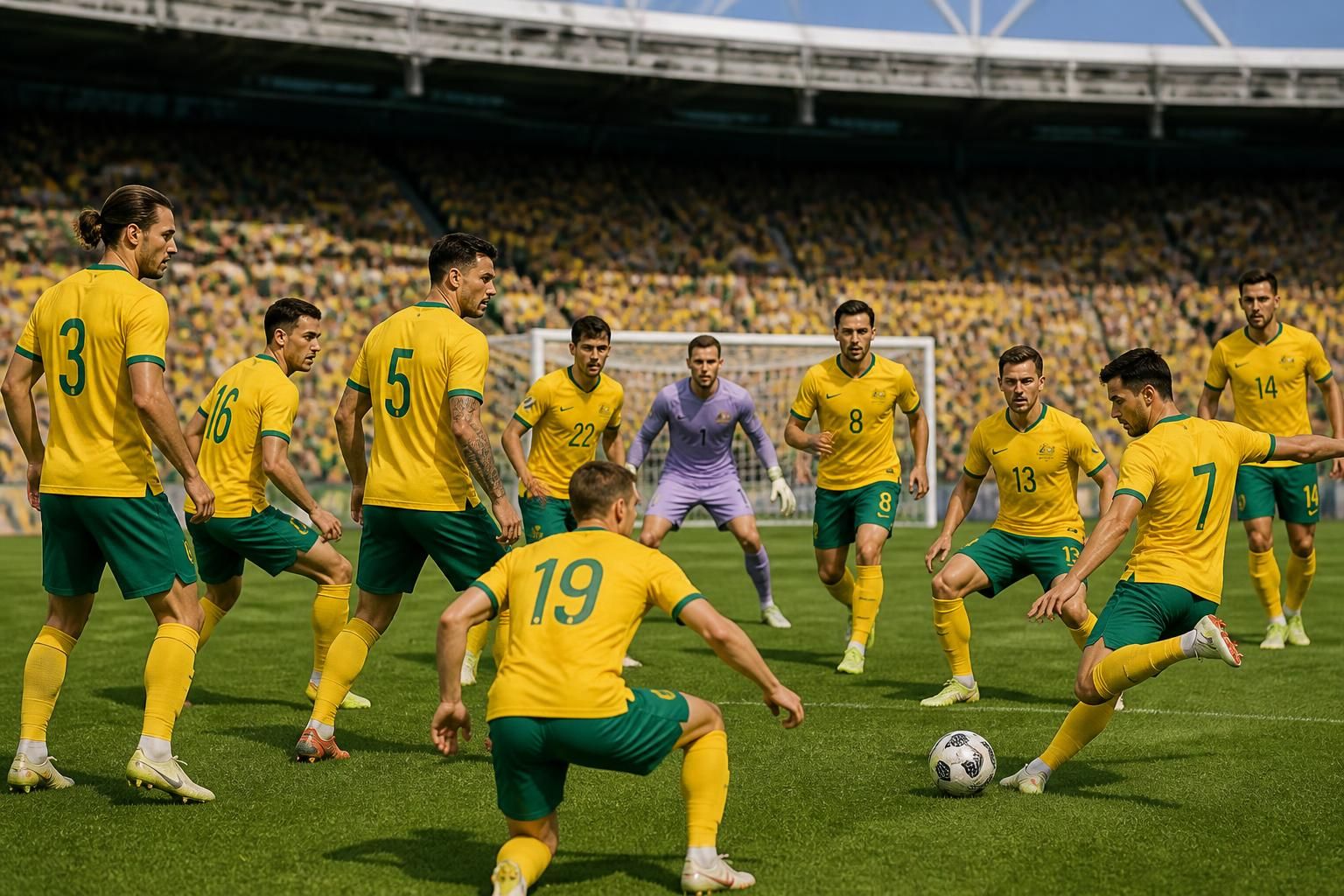 découvrez la composition officielle de l'équipe d'australie pour la coupe du monde 2026, avec les joueurs sélectionnés et les dernières actualités.