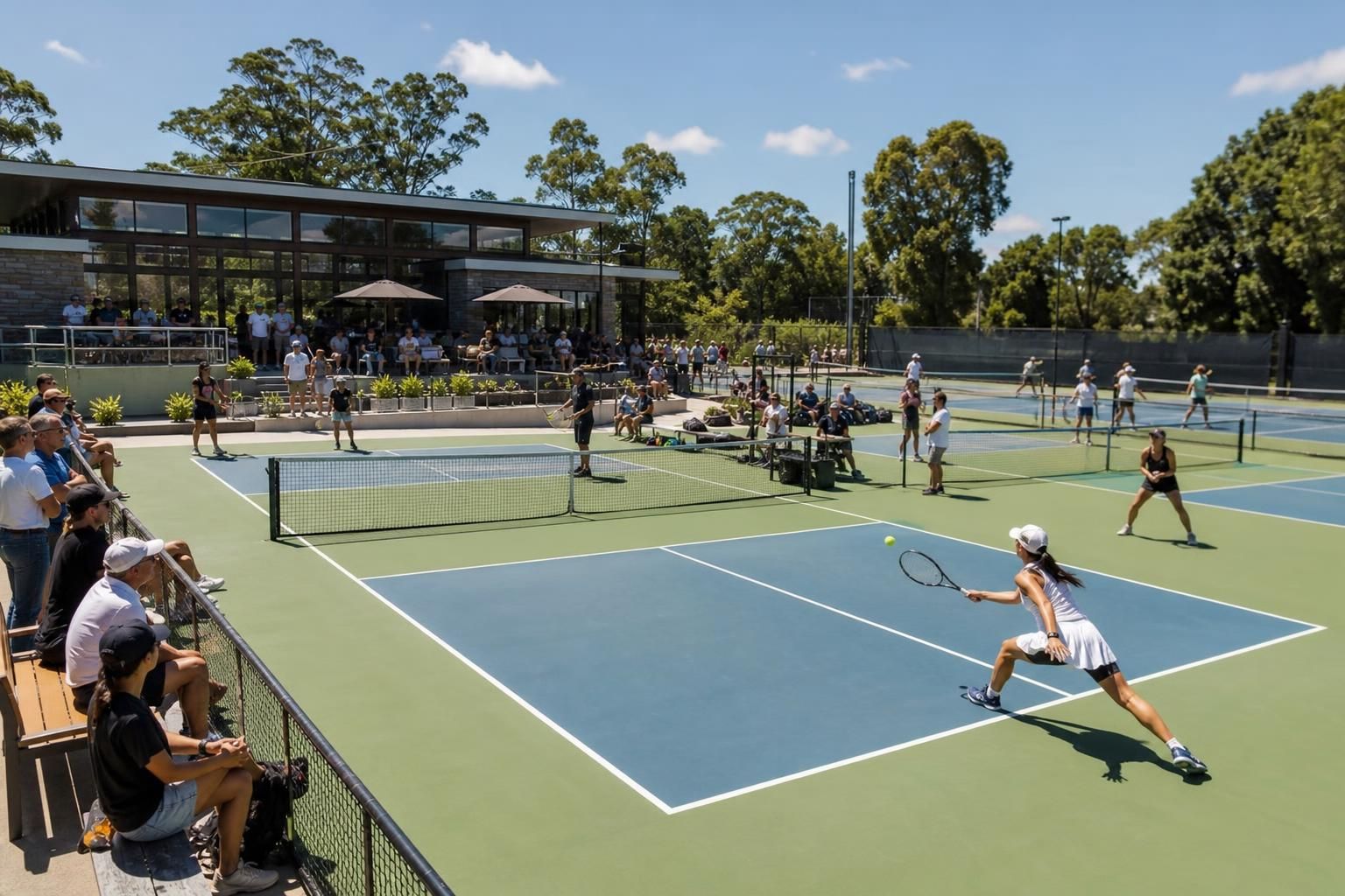 discover the vibrant atmosphere at bias tennis club, where exciting activities and events keep members engaged and active all year round.