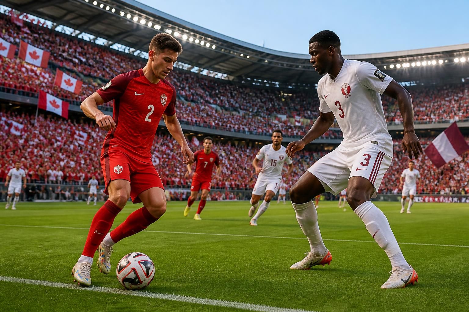 get expert predictions for the canada vs. qatar 2026 world cup match. discover who is favored to advance and key factors that could decide the outcome.