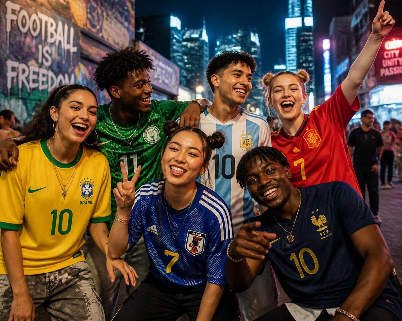 show your passion for soccer every day by celebrating with your favorite jersey. embrace the soccer spirit and make every day a jersey day!