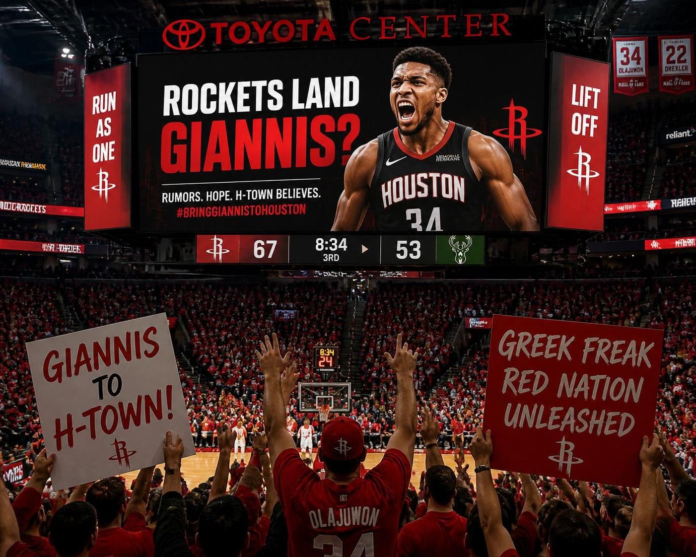 explore the possibility of the houston rockets making a bold trade to acquire nba superstar giannis antetokounmpo and how it could reshape the team's future.