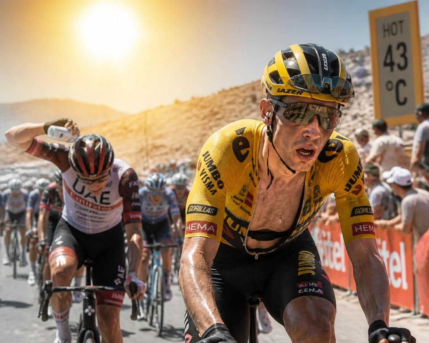the prix de villeneuve cycling event has been postponed due to extreme heatwave conditions, prioritizing the safety of all participants and spectators.