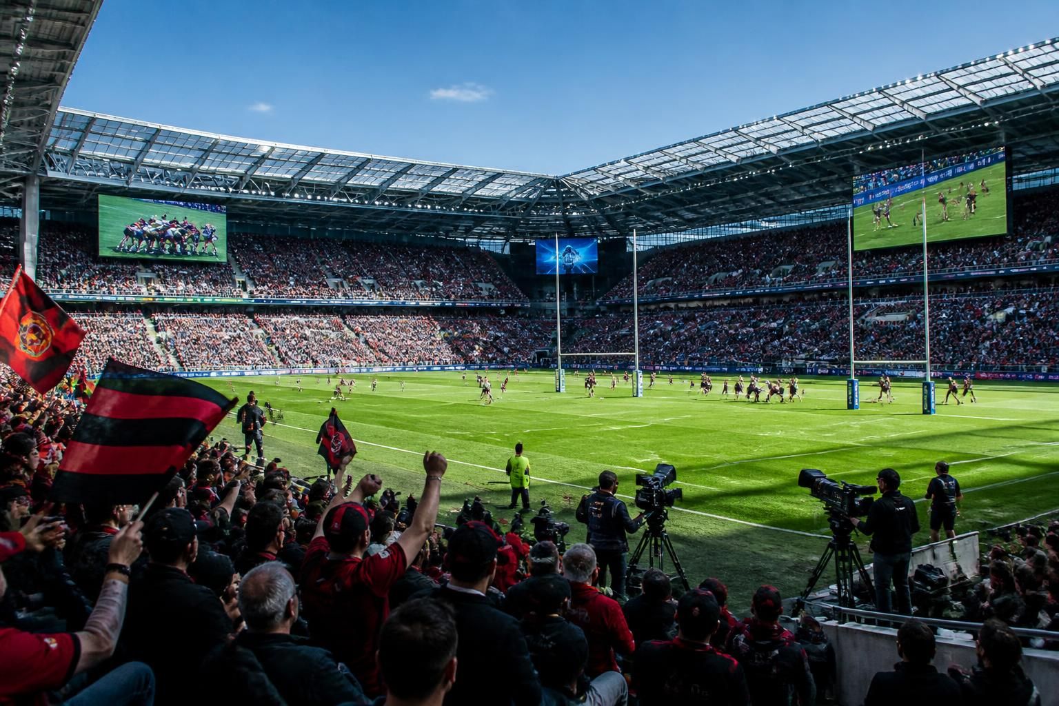 discover the complete fixture list and tv broadcast schedule for french clubs in the european rugby cup round of 16. stay updated with match dates, times, and channels to catch all the action live.
