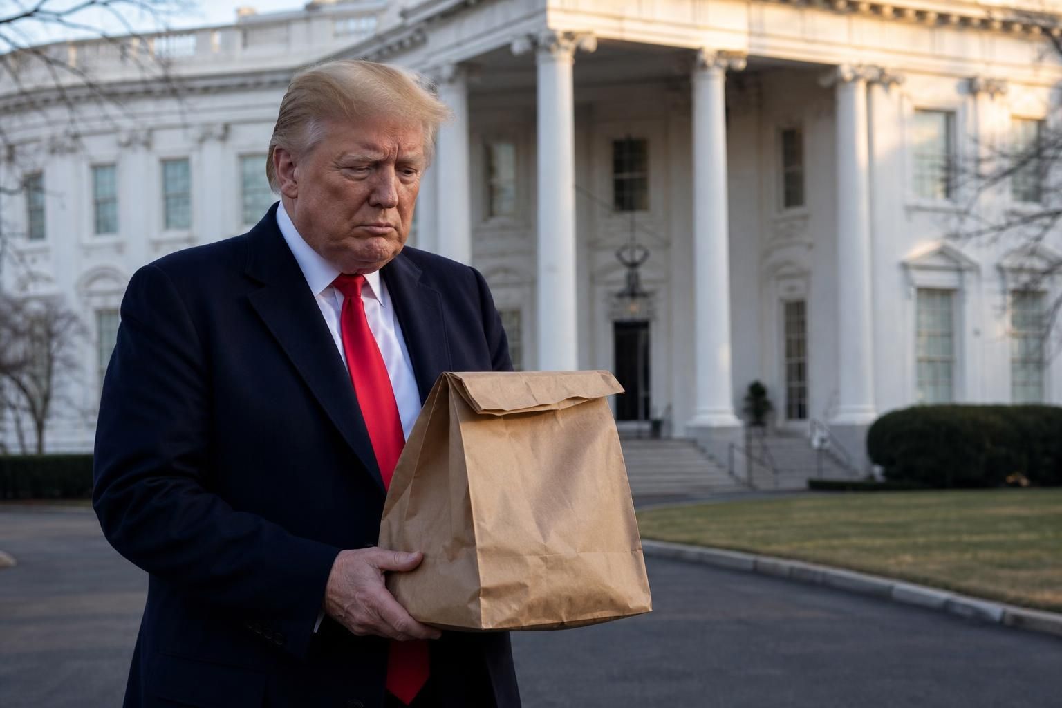discover why even trump acknowledged that his mcdonald's delivery to the white house was considered in poor taste, exploring the context and reactions.