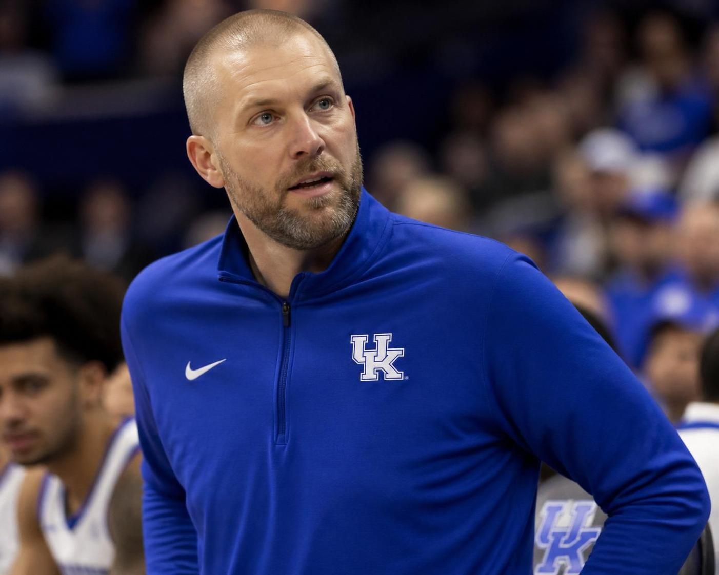 discover why uk fans should support mark pope to stay sharp and lead with confidence in 'fear the beard? why uk fans should root for mark pope to keep his razor sharp'.
