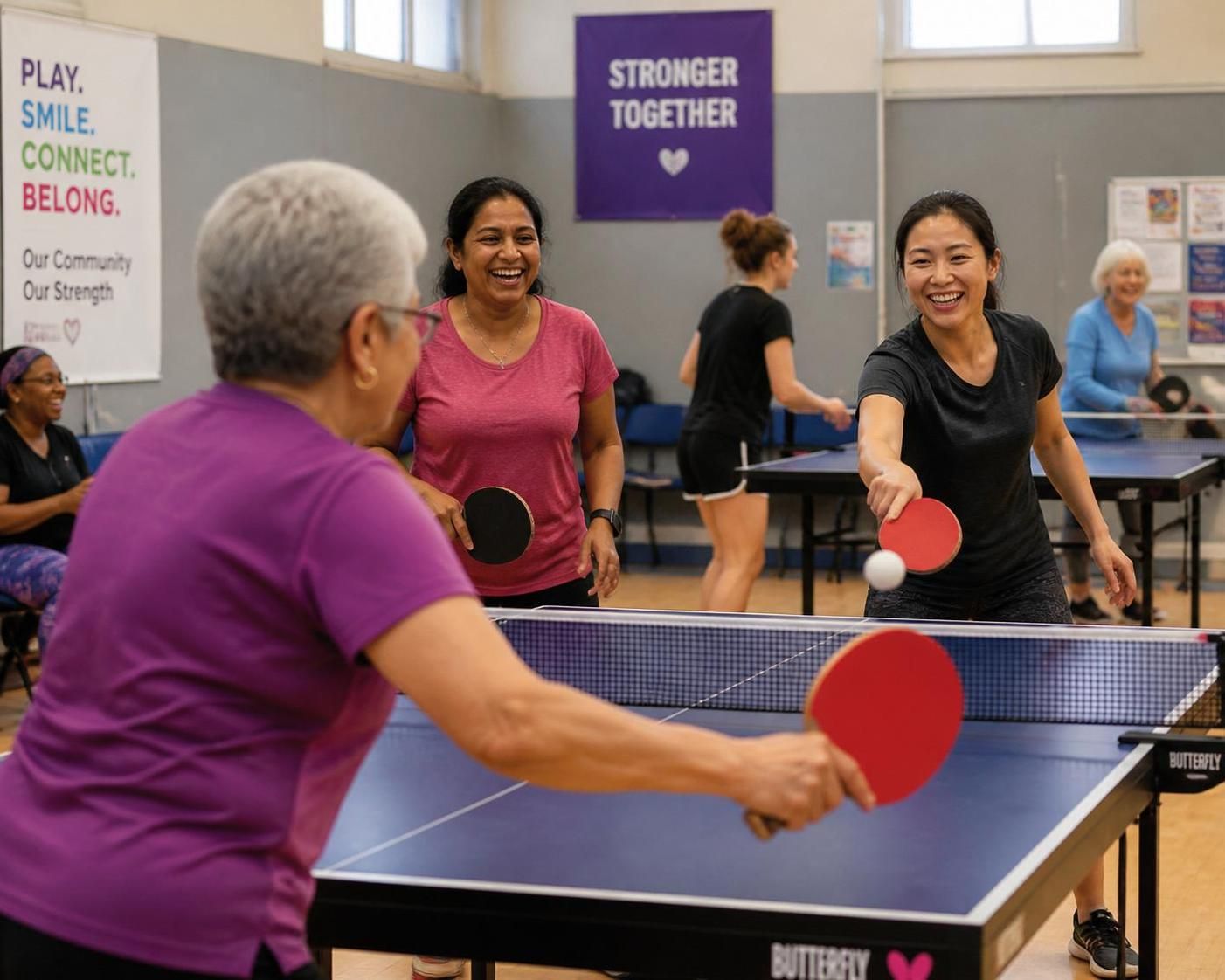discover how women aged 8 to 98 in ramonville-saint-agne come together to enjoy the excitement and camaraderie of table tennis, celebrating fitness and friendship at every age.
