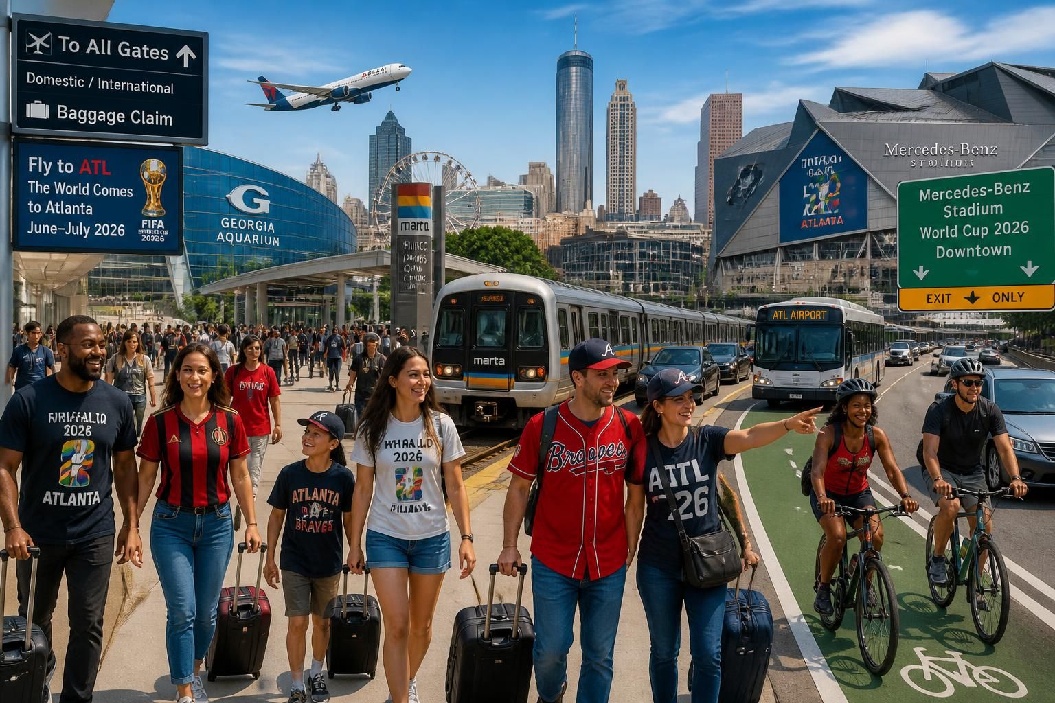 discover the best travel tips and options to reach atlanta for the 2026 fifa world cup. plan your trip with ease and enjoy the ultimate soccer experience.