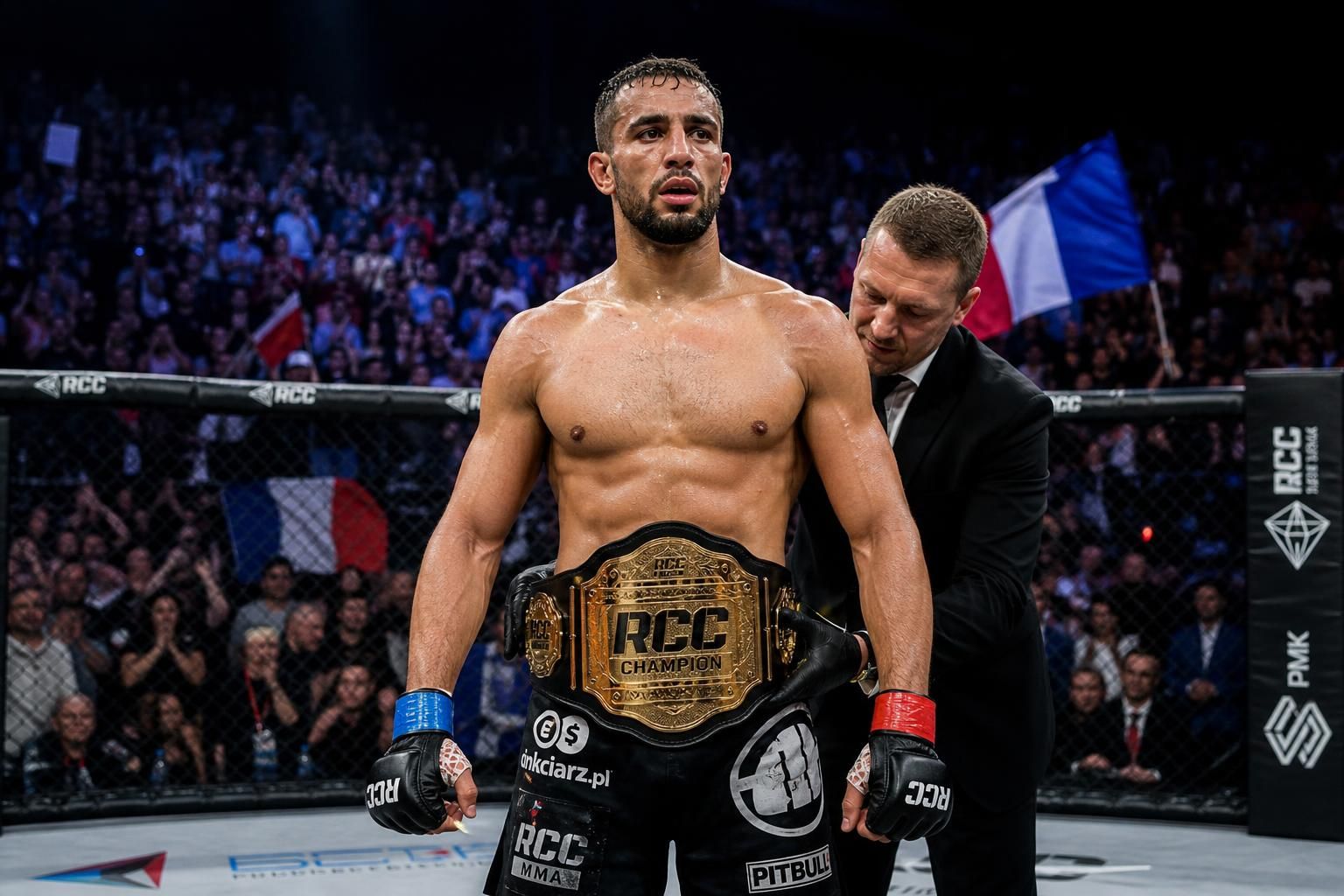 idriss talata crowned french mma champion, showcasing exceptional skill and determination in the national mixed martial arts arena.