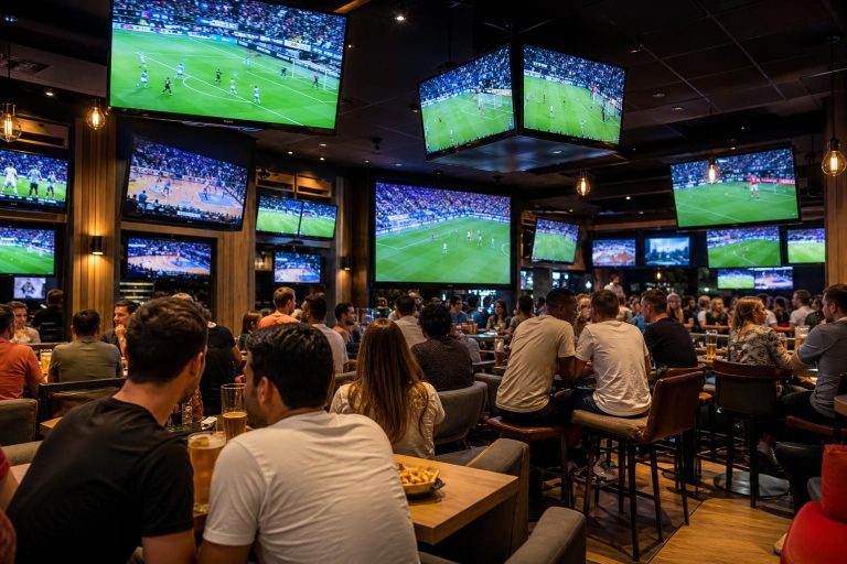 experience every thrilling moment of the game at bar des spo in quimper, where 17 screens ensure you never miss the sports action from any corner of the bar!
