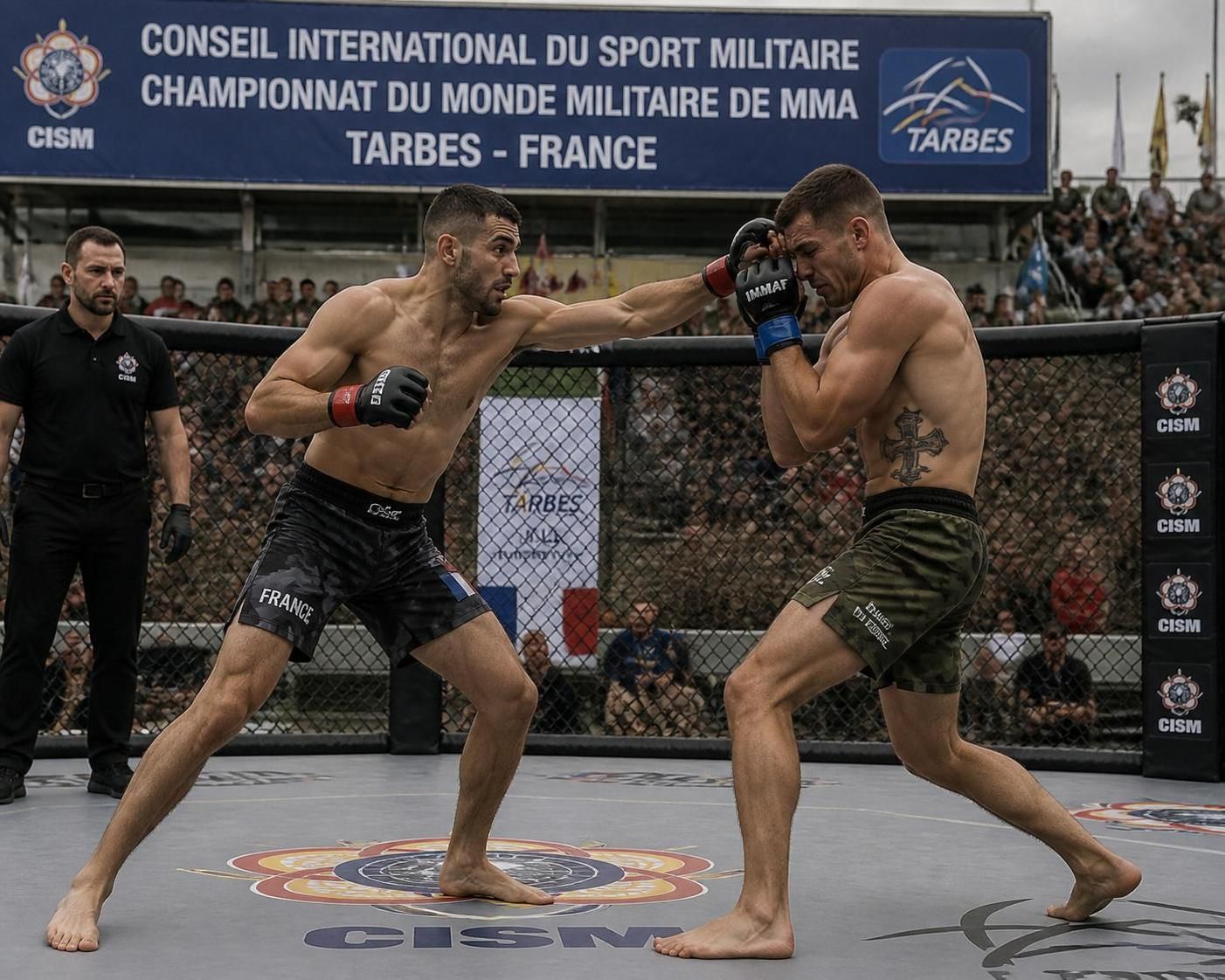 discover the excitement of the first-ever inter-forces mma tournament hosted by the army of land in tarbes, showcasing top fighters from all military branches.