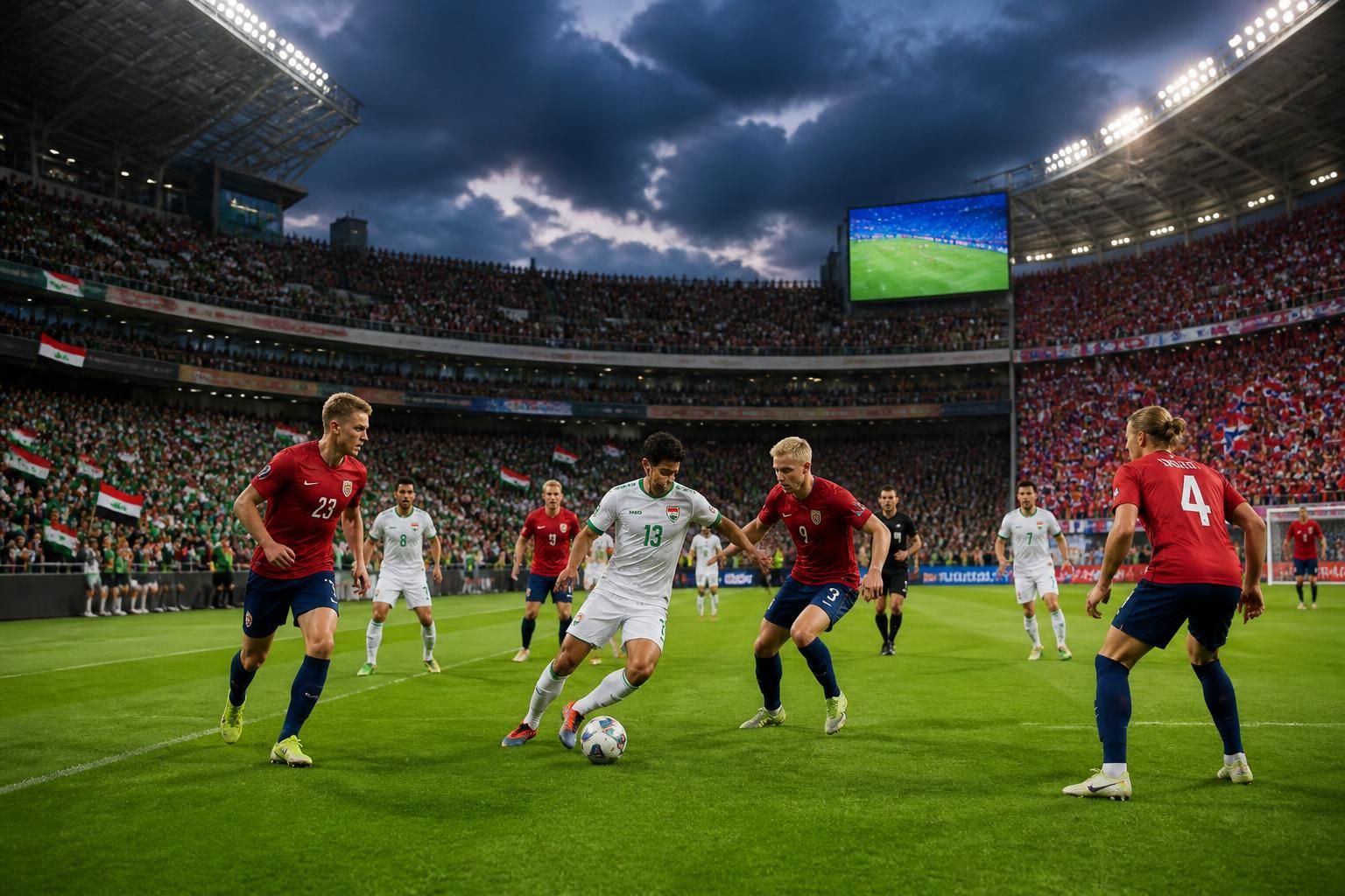 get live updates on the iraq vs. norway match at boston stadium, hosting the second 2026 fifa world cup game. stay informed with real-time scores, highlights, and key moments.