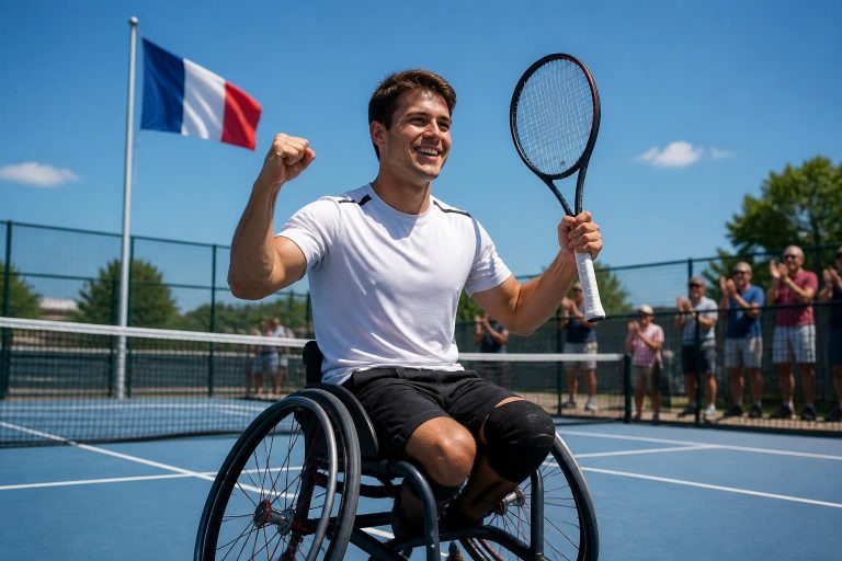 discover how corentin guichard from isère achieved victory, becoming the french champion in adaptive tennis, showcasing skill and determination.