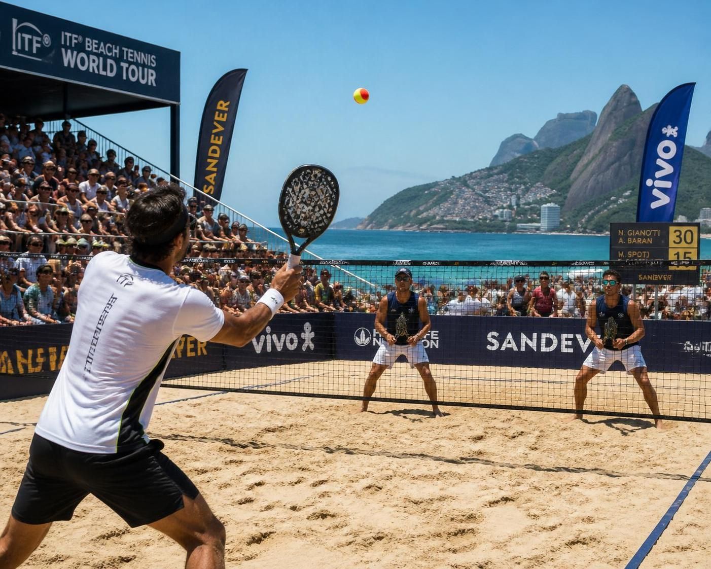 discover the excitement of tennis on the sandy shores of nau beach in le pouliguen, where the sport meets the sea for a unique and thrilling experience.