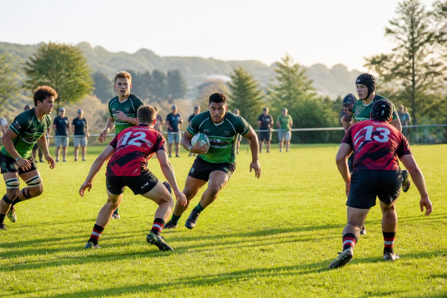 les rencontres de rugby amateur prévues dimanche sont avancées à 10h en raison de la canicule pour assurer la sécurité des joueurs.