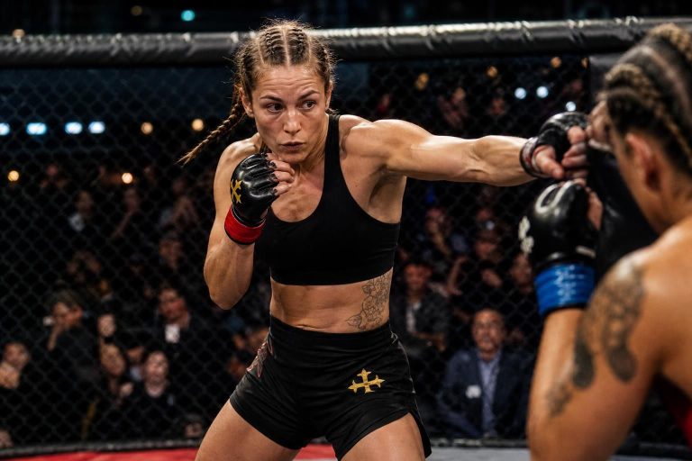 discover how mélissa prat from lescure-d'albigeois is making waves and shining brightly in the mma arena with her impressive skills and determination.