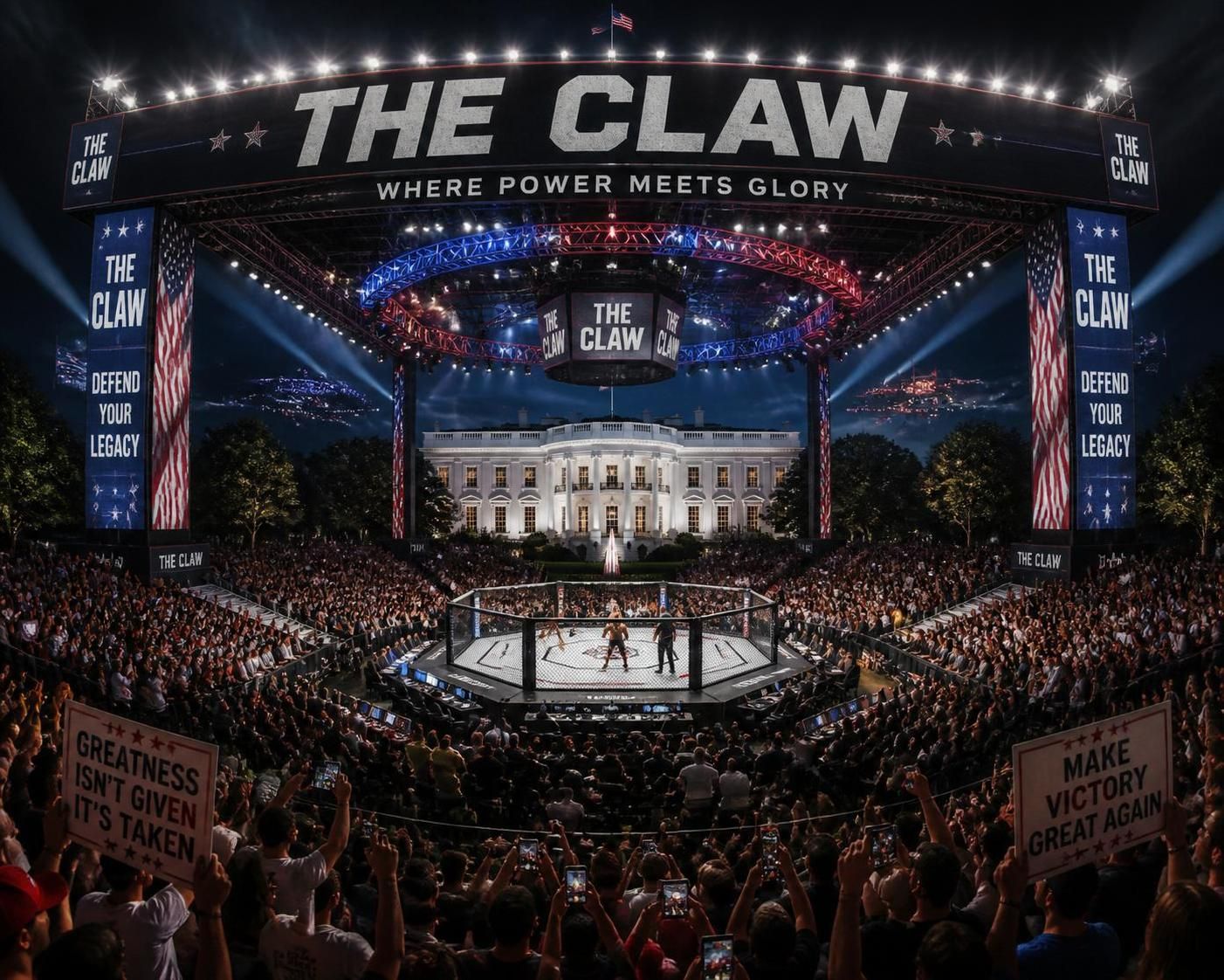 explore how paris' iconic mma arenas and military parades inspired trump's ambitious and grandiose visions, blending sports spectacle with powerful patriotic displays.