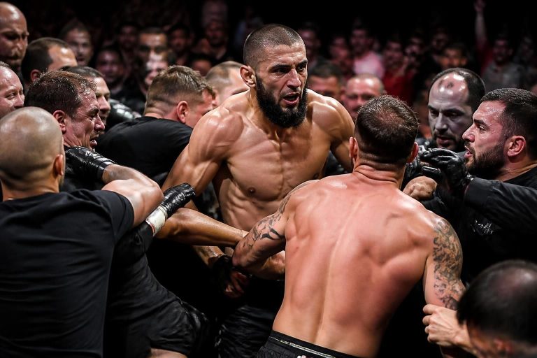 mma: khamzat chimaev involved in a massive brawl, uncover the details of the intense confrontation and its impact on his career.