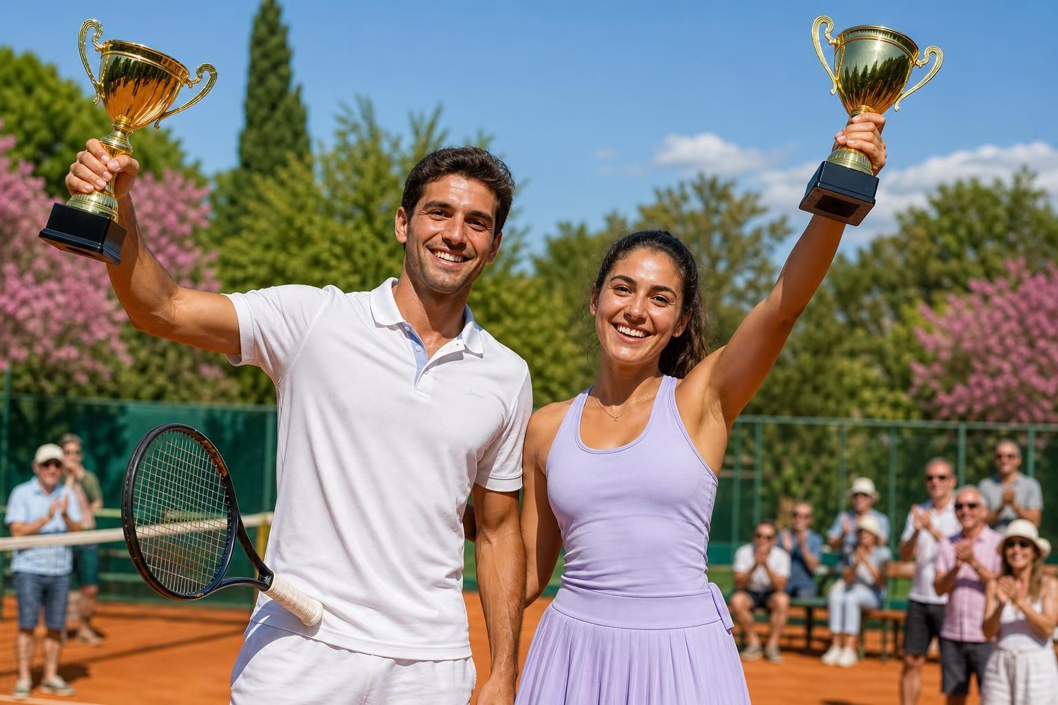 discover the highlights of the mably spring tennis tournament where champions alexandre nicolau and rania azziz claim victory in an exhilarating tennis showdown.