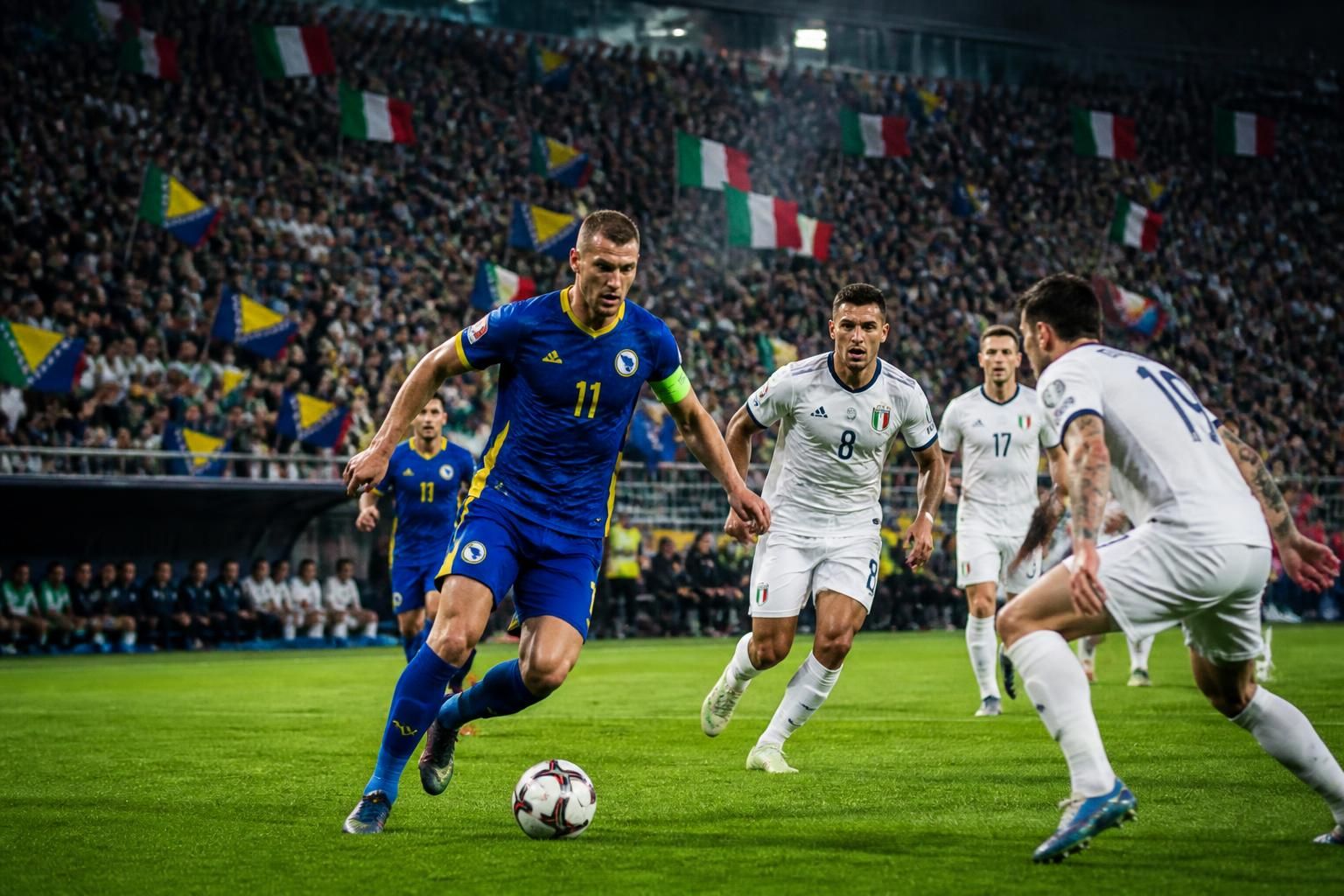 discover key insights into bosnia's team and their pivotal role as italy's final challenge in the upcoming match, beyond just the star player dzeko.