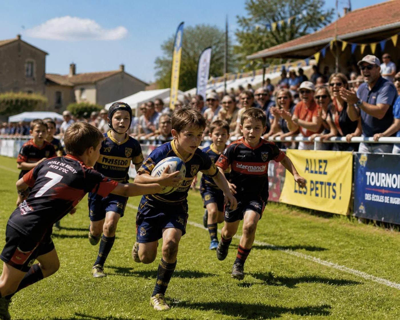 le pays foyen accueille 1 500 jeunes joueurs pour le tournoi annuel de lâĂ©cole de rugby du stade foyen, un Ă©vĂ©nement sportif majeur qui cĂ©lĂšbre la passion et l'engagement des jeunes rugbymen.