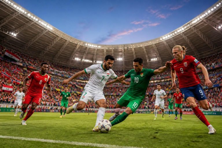get expert predictions and analysis for the iraq, bolivia, suriname vs norway match in the 2026 world cup. discover likely winners, key players, and match insights.