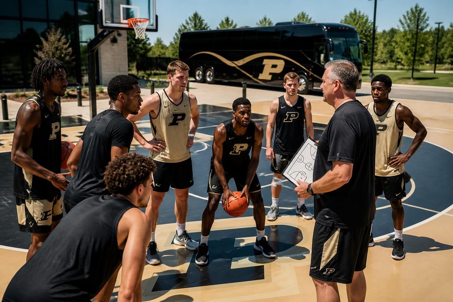 purdue basketball chooses a shorter route to face tougher summer opponents, aiming to strengthen their skills and team performance ahead of the season.