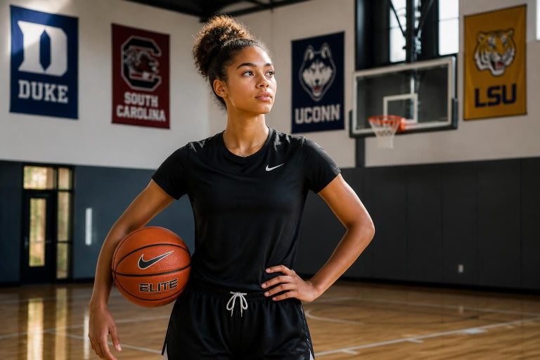discover the top four schools chosen by a recent iowa women's basketball recruit as she narrows down her college options.