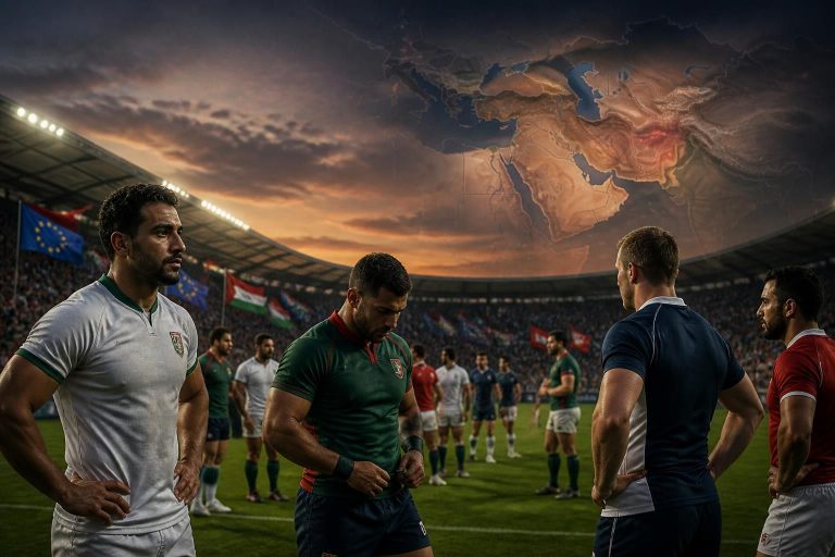 explore the potential impact of the middle east conflict on the upcoming nations league partnership in rugby, analyzing risks and future prospects.
