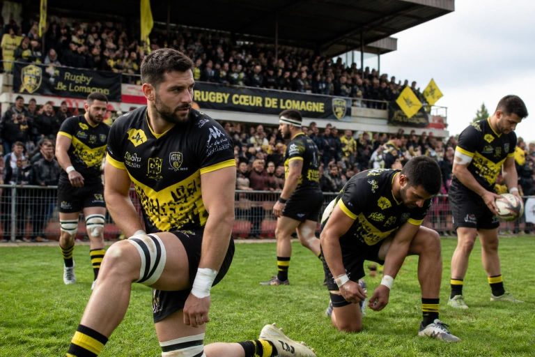 rugby heart of lomagne prepares to take on the french championship starting sunday, may 10, showcasing determination and team spirit.