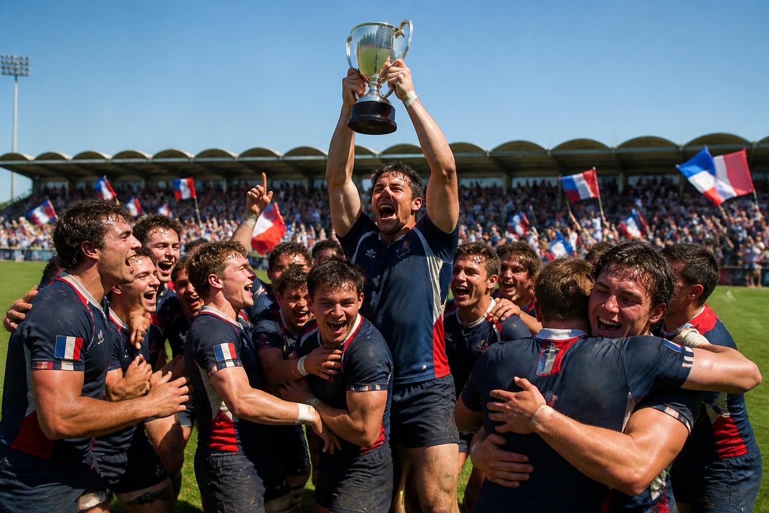 discover how building apprentices triumphed to become the french national champions in rugby sevens, showcasing skill, teamwork, and determination.
