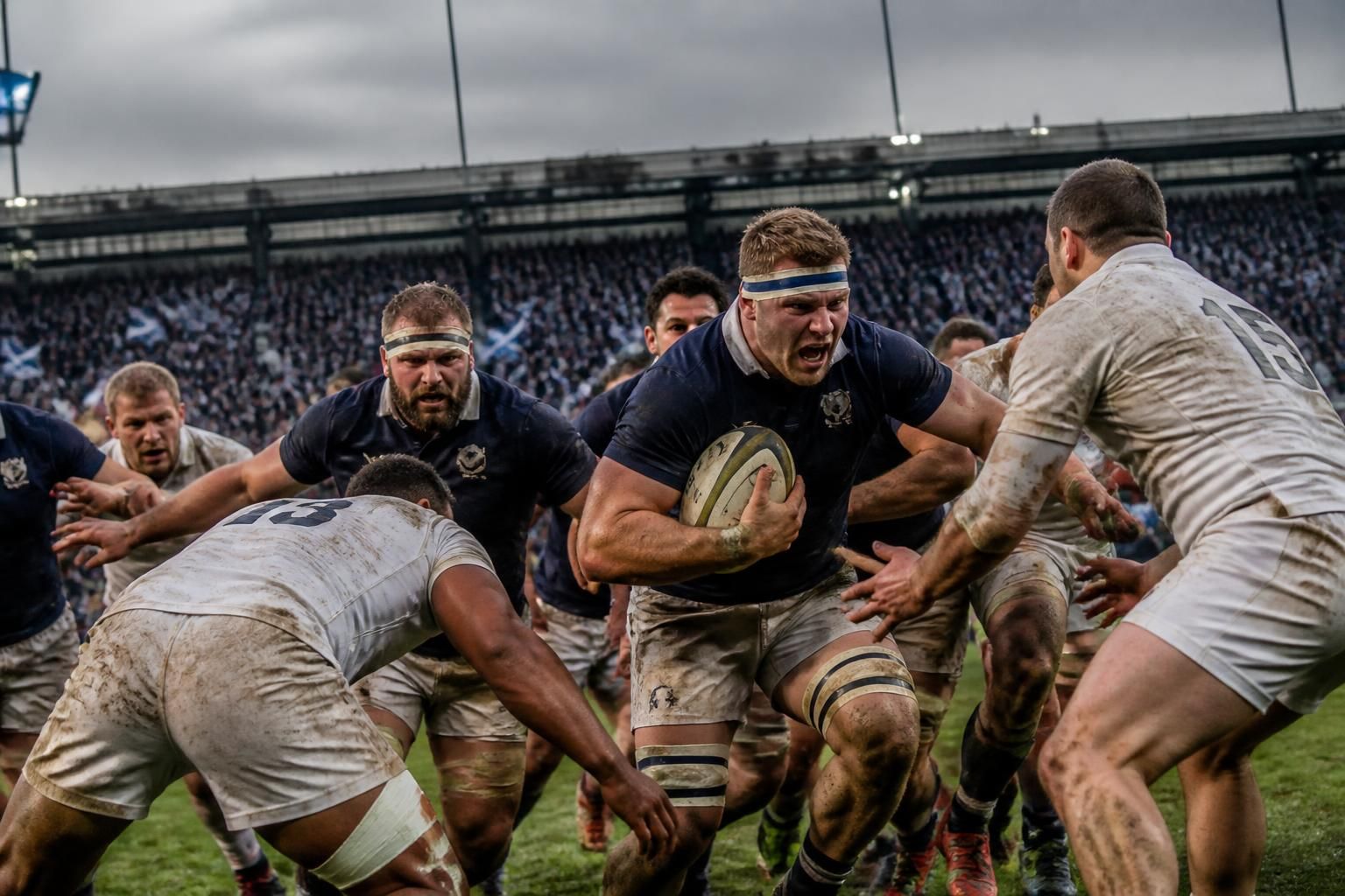 discover how france's rugby team faced a tough challenge against scotland's fierce performance in the six nations, highlighting the intense battle and hard lessons learned on the field.