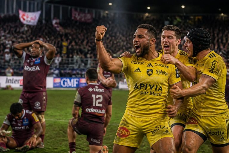 experience the dramatic rugby thriller as bordeaux-bègles face a tough defeat, getting knocked out of the top 14, while la rochelle clinches their spot in the next stage of the competition.
