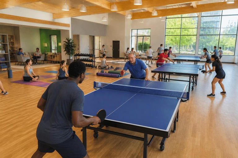 join our friendly table tennis club in vouillé, offering a range of activities for all skill levels in a welcoming community atmosphere.