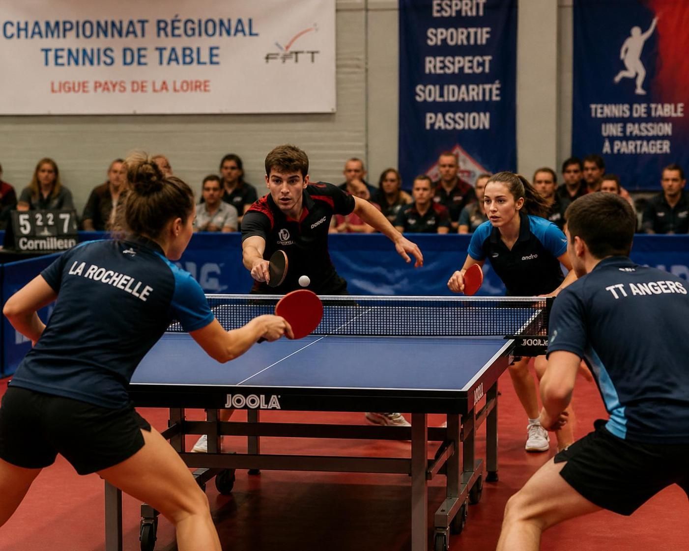 four talented table tennis players from sarthe are set to represent their region at the french ranking championships, showcasing their skills and competitive spirit.