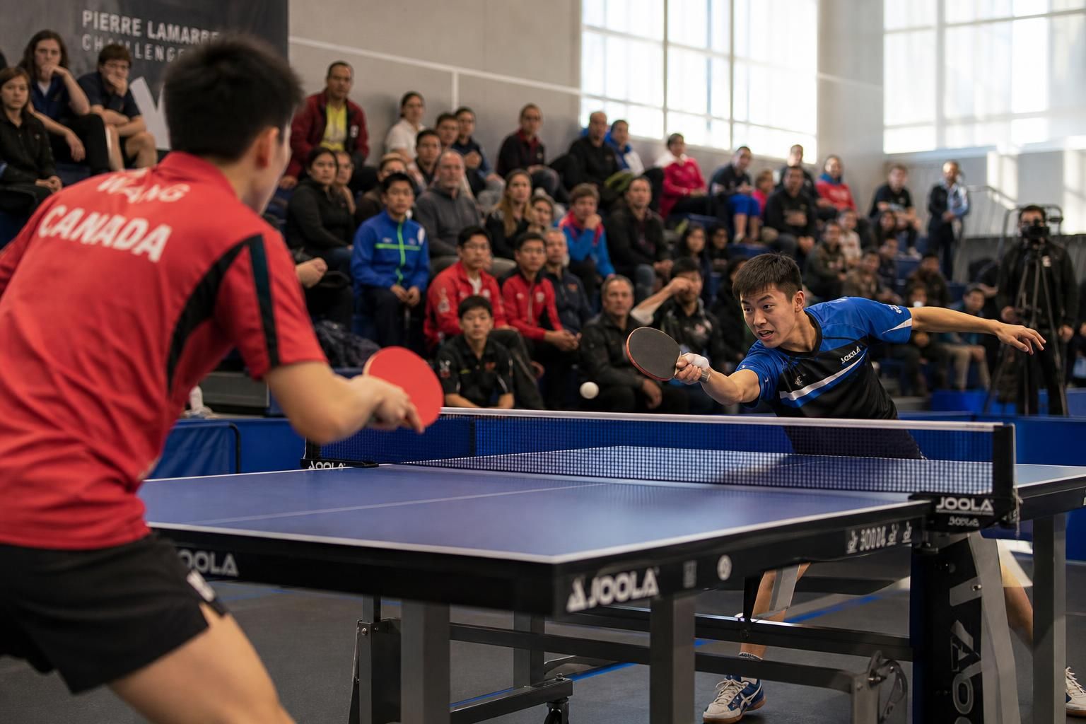 experience the excitement of the pierre lamarre challenge in crest with two days of intense table tennis competition. watch top players battle it out in this thrilling showdown.