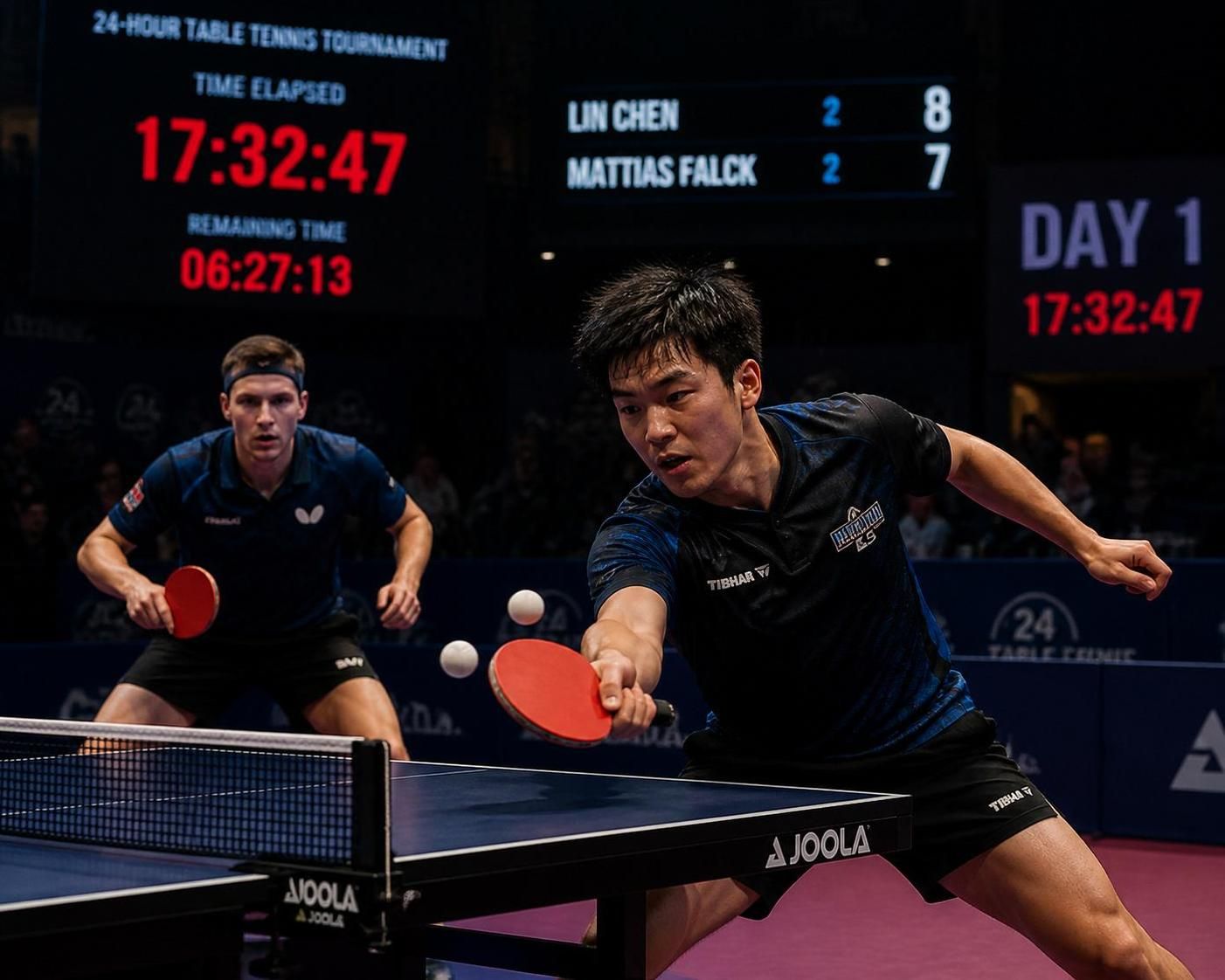 experience the thrilling journey of a table tennis triumph at le pallet, showcasing a hard-fought victory after 24 hours of intense effort and dedication.