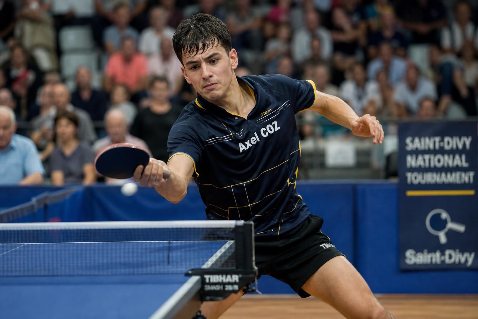 discover axel coz's inspiring journey of personal growth and triumph at the saint-divy national table tennis tournament.