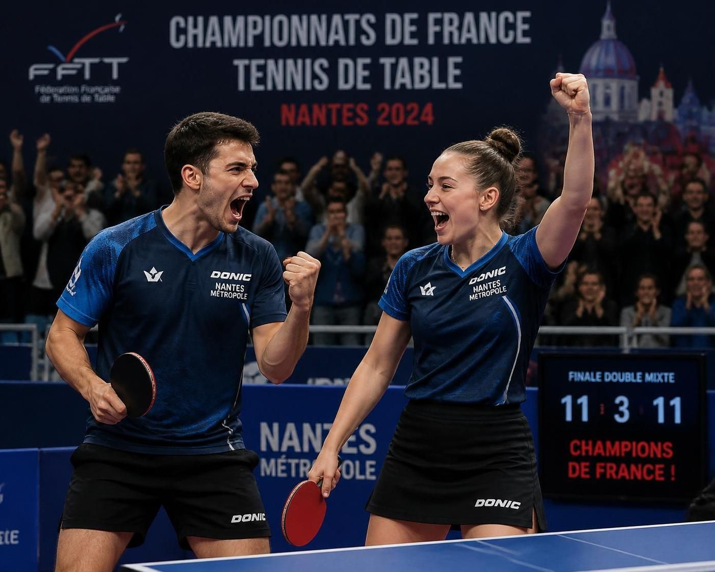 discover how nantes dominated the french table tennis championships, securing six prestigious medals and showcasing exceptional talent and determination.