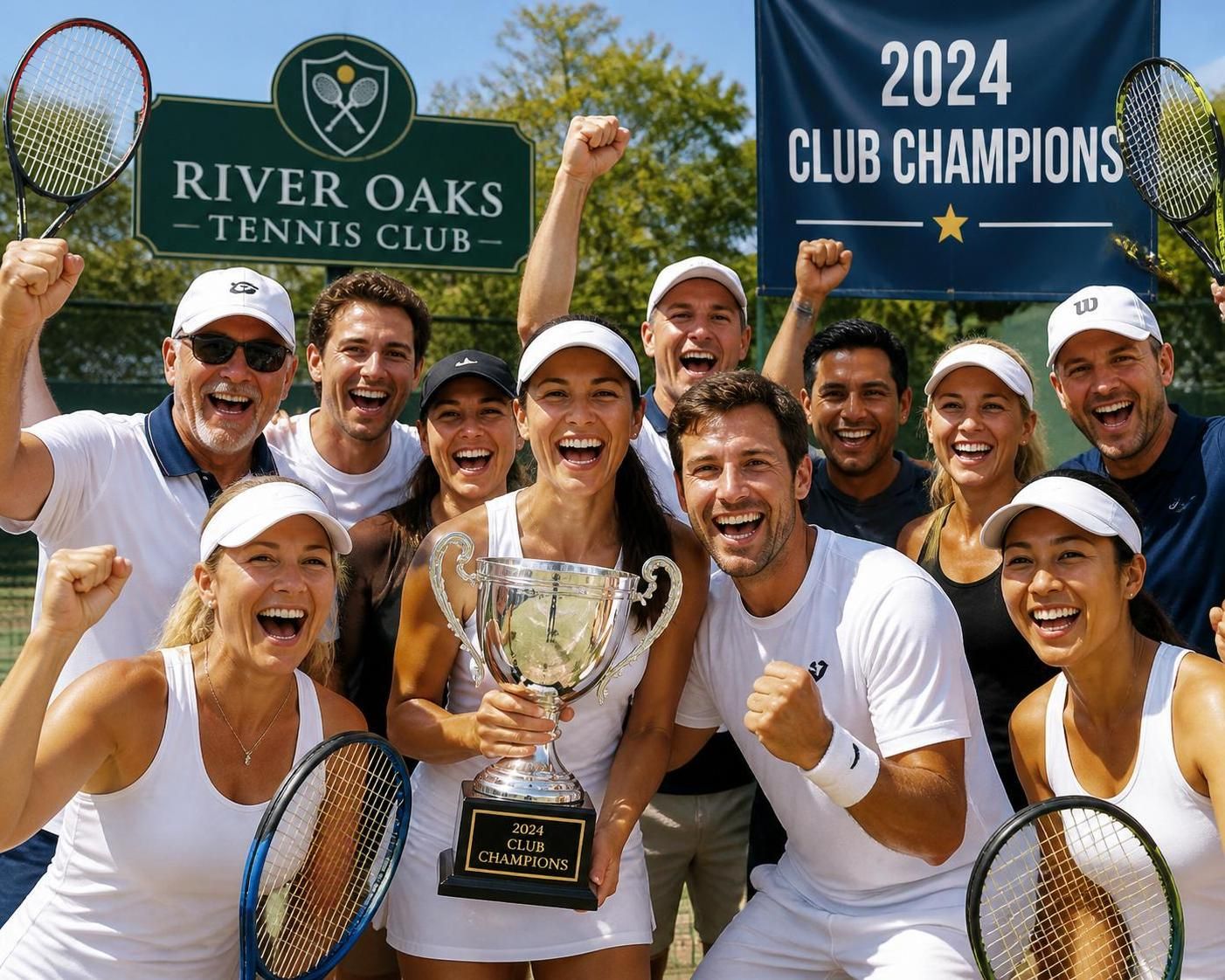 the tennis club celebrates a victorious season and prepares for upcoming challenges, focusing on growth, training, and community engagement.