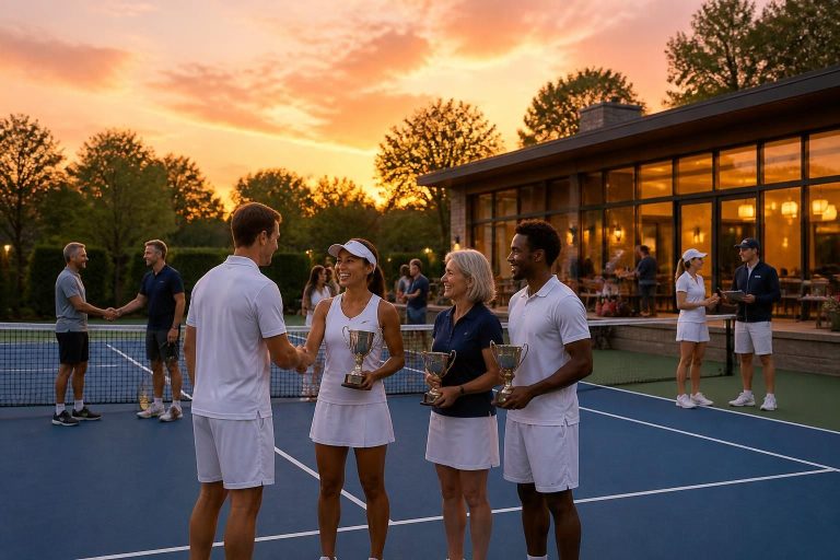 the tennis club celebrates a successful season filled with victories and exciting moments, while preparing for an even brighter future ahead.