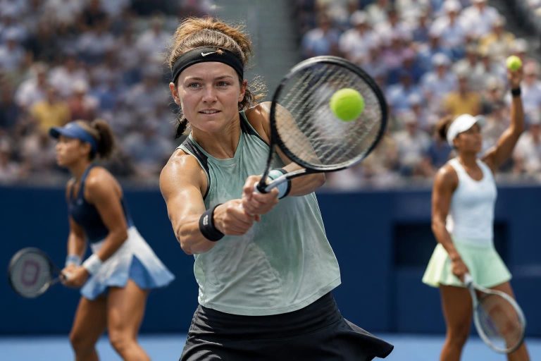 tennis update: muchova re-enters the wta top 10 rankings while osaka and keys make significant progress in their standings.