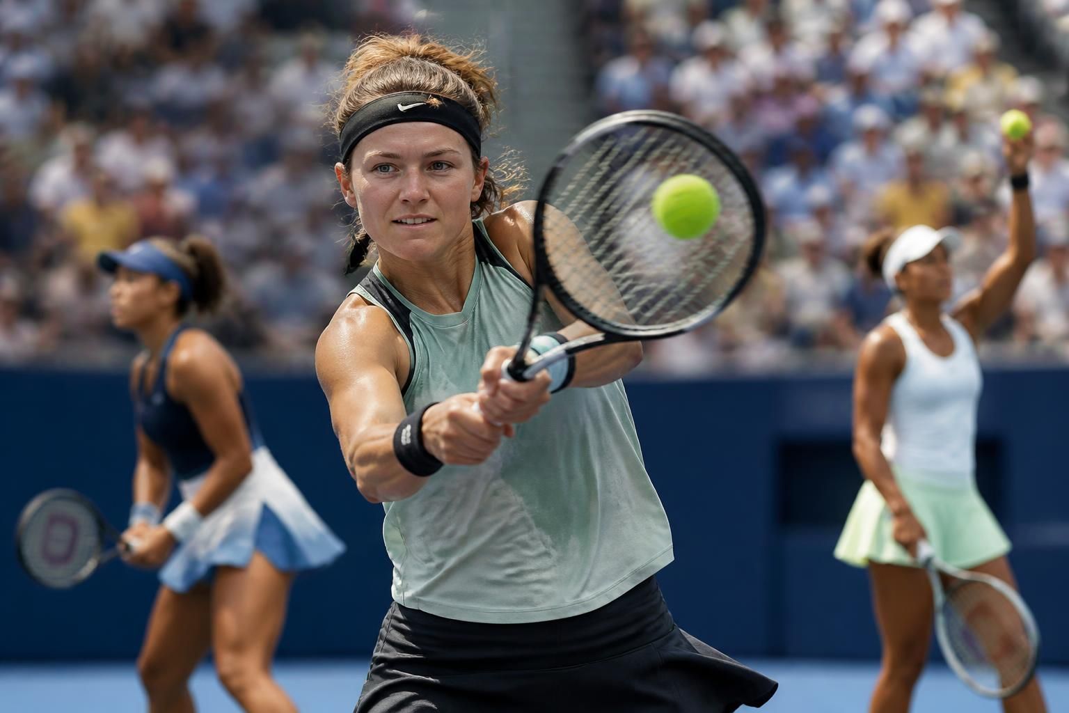 tennis update: muchova re-enters the wta top 10 rankings while osaka and keys make significant progress in their standings.