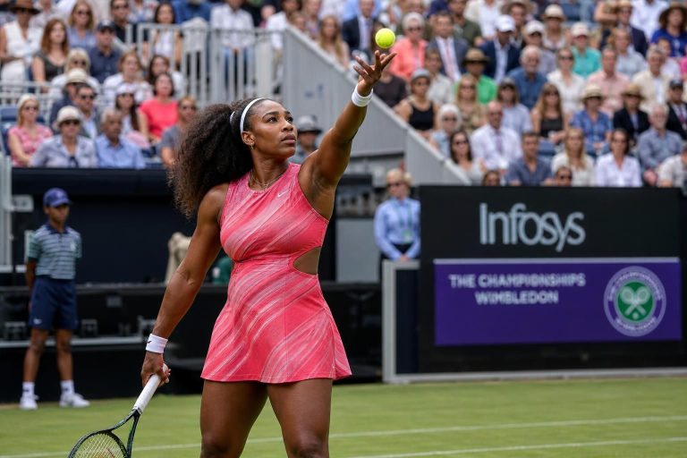 tennis star serena williams is making her competitive comeback in doubles at the queen's tournament, highlighting her return to the sport with excitement and determination.