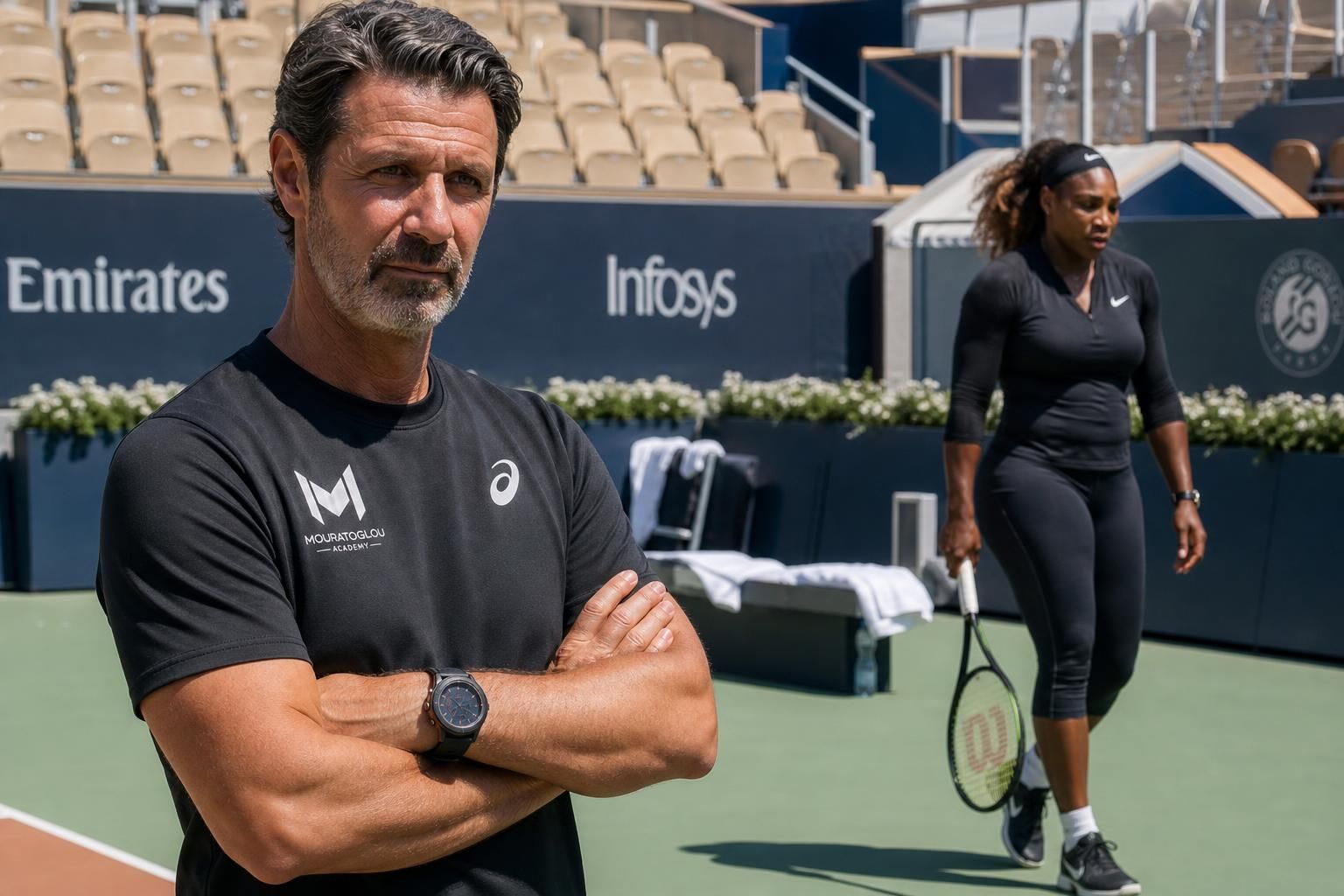 tennis - wta: coach mouratoglou describes serena williams' comeback as 'illogical' in a surprising statement on sport 365.