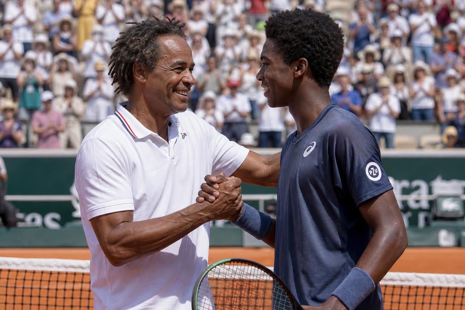 tennis legend yannick noah praises moïse kouamé as the world's best player in his age group, highlighting his exceptional talent and promising future.